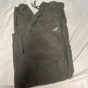 Men's Black Active Track Pants - Unbranded